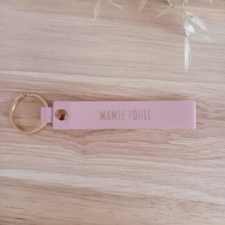 Porte-clé Mamie poule