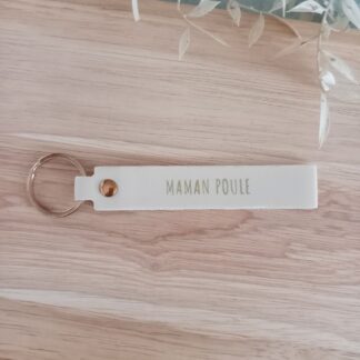 Porte-clé Maman poule