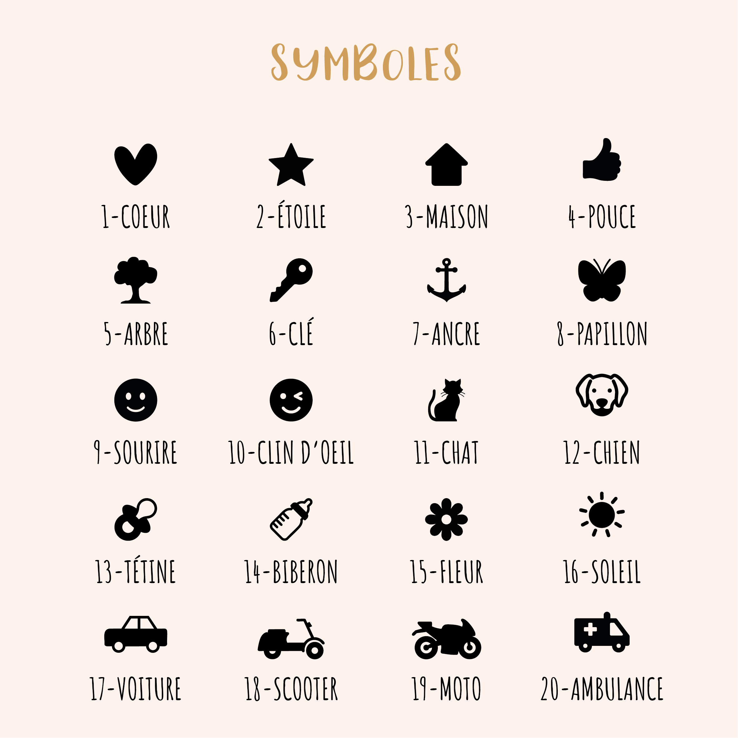 PORTE-CLÉS PETITS MOTS – Image 5