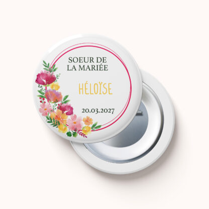 BADGE EVJF SUMMER FLOWER – Image 4
