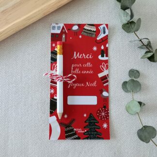 CARTE & CRAYON MERCI NOËL